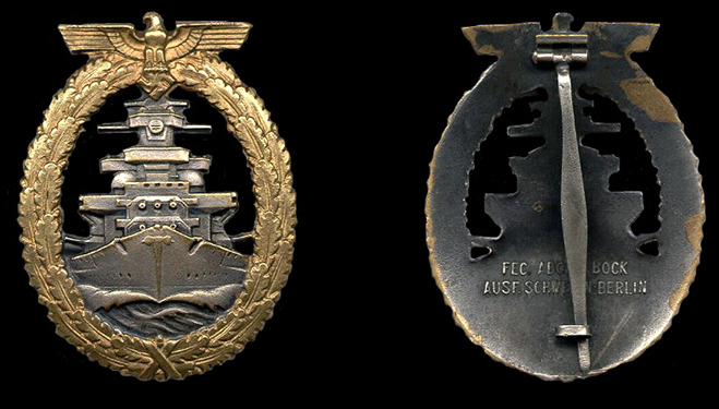 High Seas Fleet badge - Schwerin Berlin